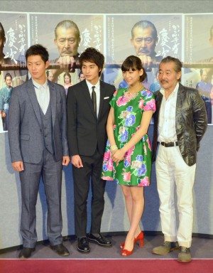 木曜時代劇『かぶき者 慶次』記者会見にて