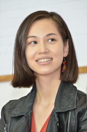 『心がポキッとね』制作発表会見に登場した水原希子