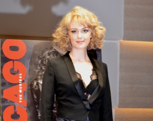 ミュージカル『CHICAGO』記者会見に出席したシャーロット・ケイト・フォックス