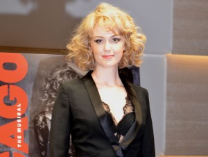 ミュージカル『CHICAGO』記者会見に出席したシャーロット・ケイト・フォックス