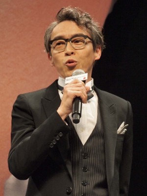 『脳内ポイズンベリー』完成披露試写会に登壇した浅野和之