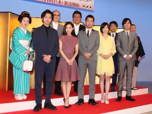 『まんまこと~麻之助裁定帳~』制作発表に出席したキャスト陣
