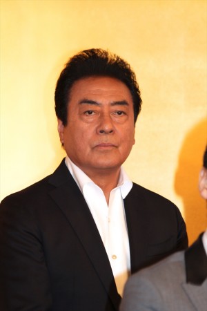 『まんまこと~麻之助裁定帳~』制作発表に出席した高橋英樹