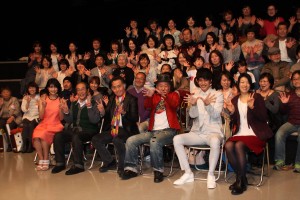 『三匹のおっさん2』記者会見の様子