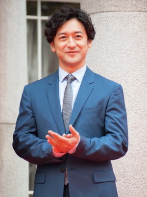 『王妃の館』完成披露イベントに登壇した石丸幹二