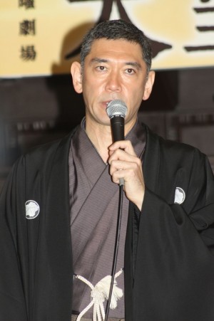 杉本哲太、『天皇の料理番』制作発表記者会見にて