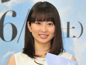 『トゥモローランド』公開アフレコ会見に登場した志田未来