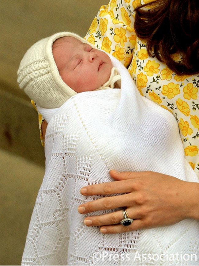 ウィリアム王子、キャサリン妃、ジョージ王子、王女　20150502