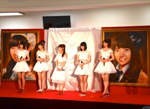 「AKB48選抜総選挙ミュージアム」オープニングセレモニーの様子