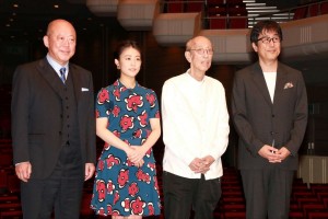 『青い種子は太陽のなかにある』製作発表会見の様子