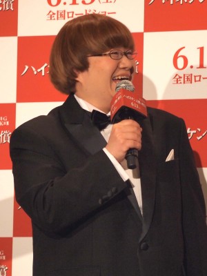 『ハイネケン 誘拐の代償』公開記念イベントに出席したハリセンボン(近藤春菜)