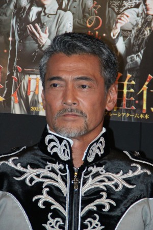 『銀河英雄伝説 星々の軌跡』囲み取材に出席した渡辺裕之
