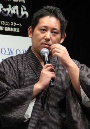 入江悠監督、連続ドラマW『ふたがしら』完成披露試写会にて