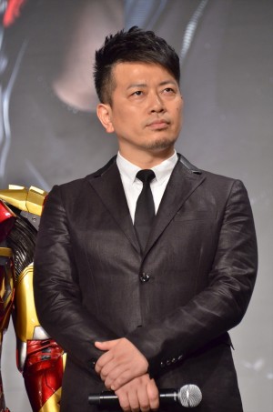 『アベンジャーズ エイジ・オブ・ウルトロン』来日ジャパンプレミアに登場した宮迫博之(雨上がり決死隊)