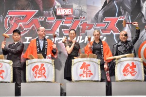 『アベンジャーズ エイジ・オブ・ウルトロン』来日ジャパンプレミアの様子
