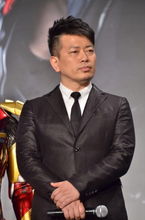 『アベンジャーズ エイジ・オブ・ウルトロン』来日ジャパンプレミアに登場した宮迫博之(雨上がり決死隊)