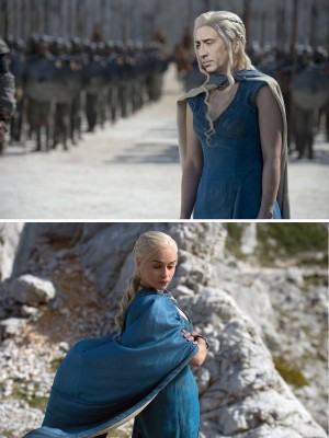 ニコラス・ケイジ(上)が『ゲーム・オブ・スローンズ』キャラに変身!