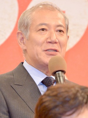 『真田丸』出演者発表会見に出席した中原丈雄