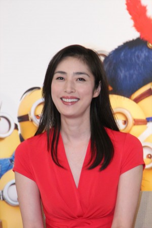 『ミニオンズ』吹替え版完成報告会見に登場した天海祐希