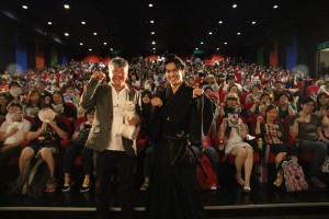 『猫侍 南の島へ行く』台湾プレミアの様子