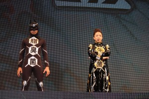 「アリエール サイエンスプラス イオンパワージェル」発売記念イベントに登壇した浜口京子