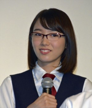 『あの日見た花の名前を僕達はまだ知らない。』完成披露試写会に登壇した飯豊まりえ