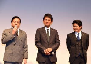 『連続ドラマW しんがり~山一證券 最後の聖戦~』完成披露試写会の様子