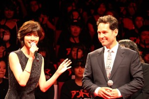 『アントマン』ジャパン・プレミアの様子