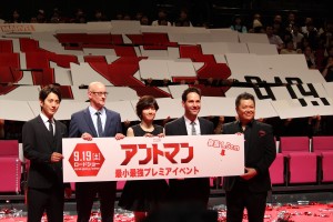 『アントマン』ジャパン・プレミアの様子