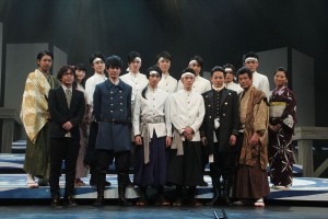 舞台『もののふ白き虎』記者会見にて