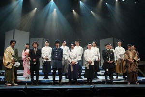 舞台『もののふ白き虎』記者会見にて