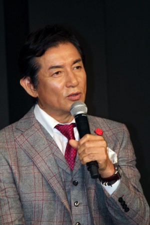 舞台『MORSE‐モールス‐』製作発表会見に登壇した田中健