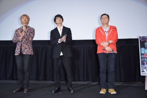 『サイボーグ009VSデビルマン』の完成披露上映会の様子