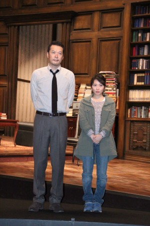『オレアナ』囲み取材に登場した田中哲司、志田未来
