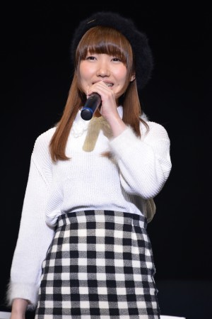 「ダンガンロンパ」プロジェクト発表会に出席した内田彩