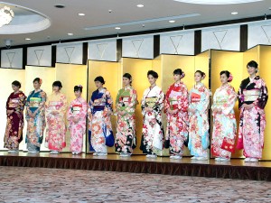 2016年オスカープロモーション晴れ着撮影会の模様
