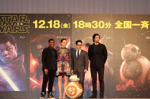 『スター・ウォーズ/フォースの覚醒』来日会見