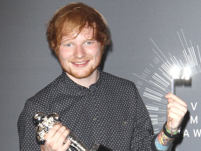 2014 MTV Video Music Awards　20140824　Ed Sheeran　エド・シーラン