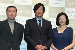 『連続ドラマW 荒地の恋』特別試写会の様子