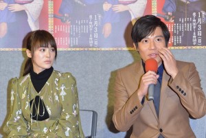 『吉原裏同心~新春吉原の大火~』試写会の様子