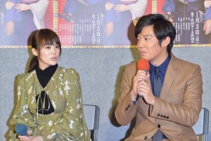 『吉原裏同心~新春吉原の大火~』試写会の様子