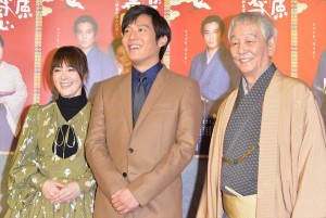 『吉原裏同心~新春吉原の大火~』試写会の様子