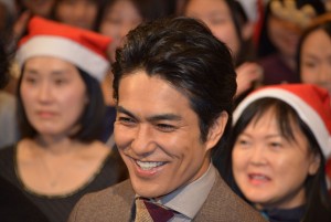 NHKドラマ『ビューティフル・スロー・ライフ』トークショーのに出席した北村一輝
