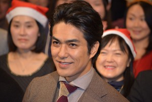 NHKドラマ『ビューティフル・スロー・ライフ』トークショーのに出席した北村一輝