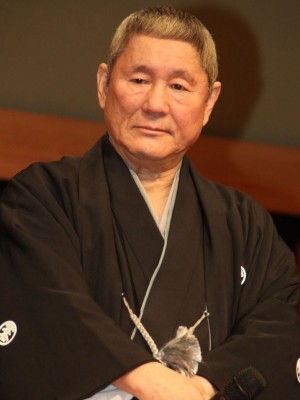 ドラマ『赤めだか』完成披露舞台挨拶に登壇したビートたけし