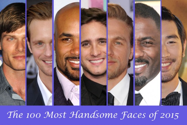 2015年「世界で最もハンサムな顔100人」