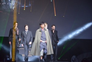 高嶋政宏、『信長協奏曲』完成披露試写会で開催された“戦国版TGC”に登場