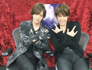 DAIGOと宮野真守の2ショット写真