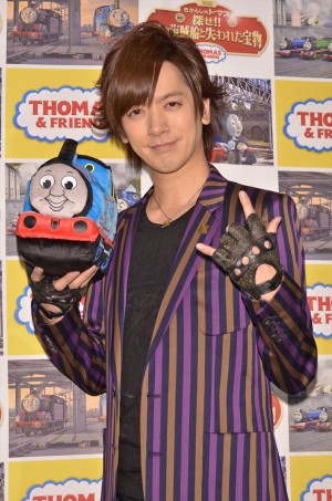 『映画 きかんしゃトーマス 探せ!!謎の海賊船と失われた宝物』でアフレコに挑戦したDAIGO