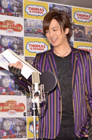『映画 きかんしゃトーマス 探せ!!謎の海賊船と失われた宝物』でアフレコに挑戦したDAIGO